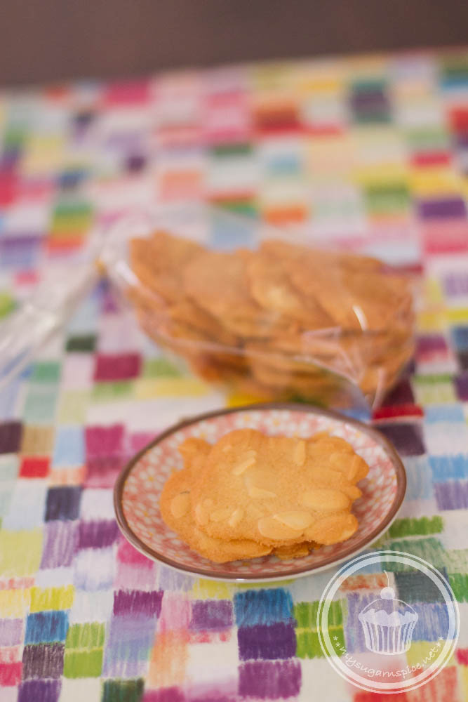 Almond Tile Cookies